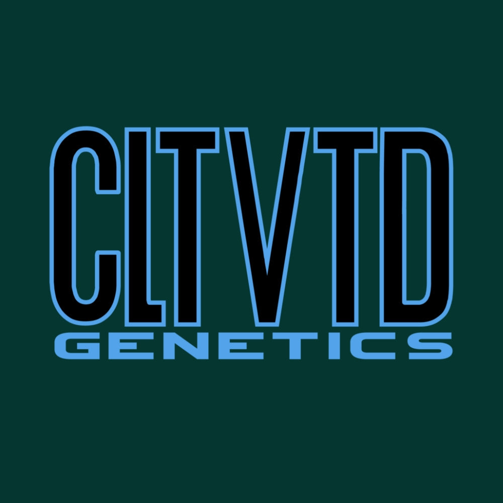 CLTVTD Genetics Logo mit grüner Hintergrund