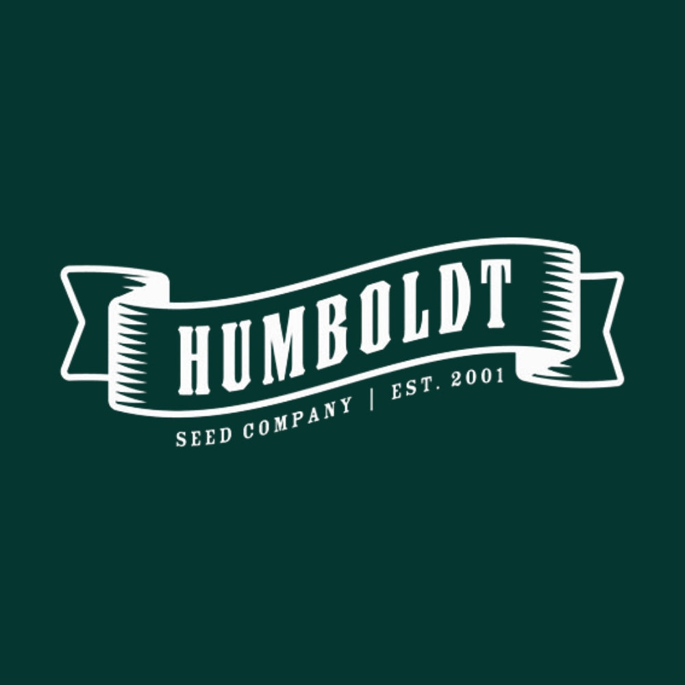 Humboldt Seed Company logo mit grüner Hintergrund