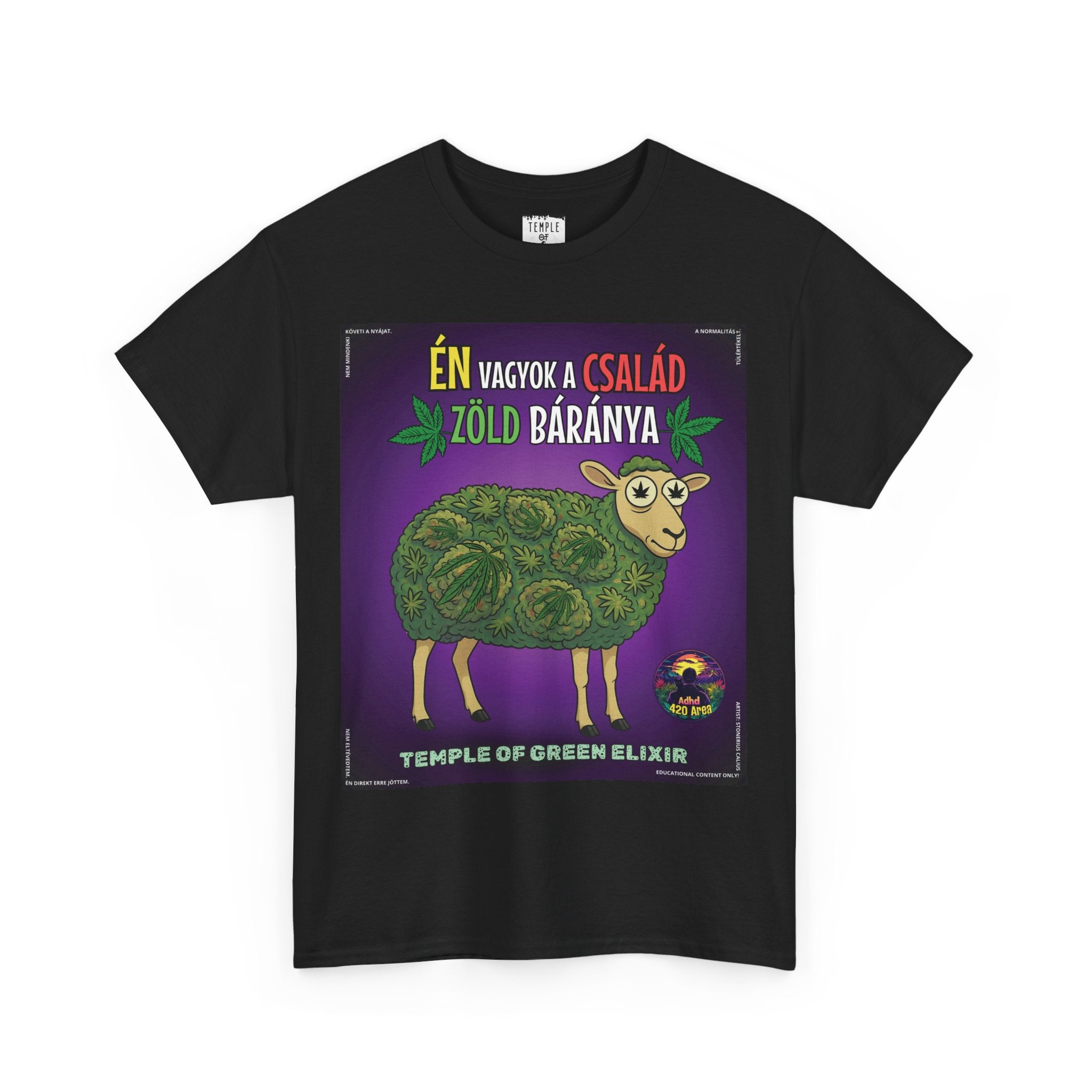 Temple of Green Elixir – Zöld bárány | T-Shirt