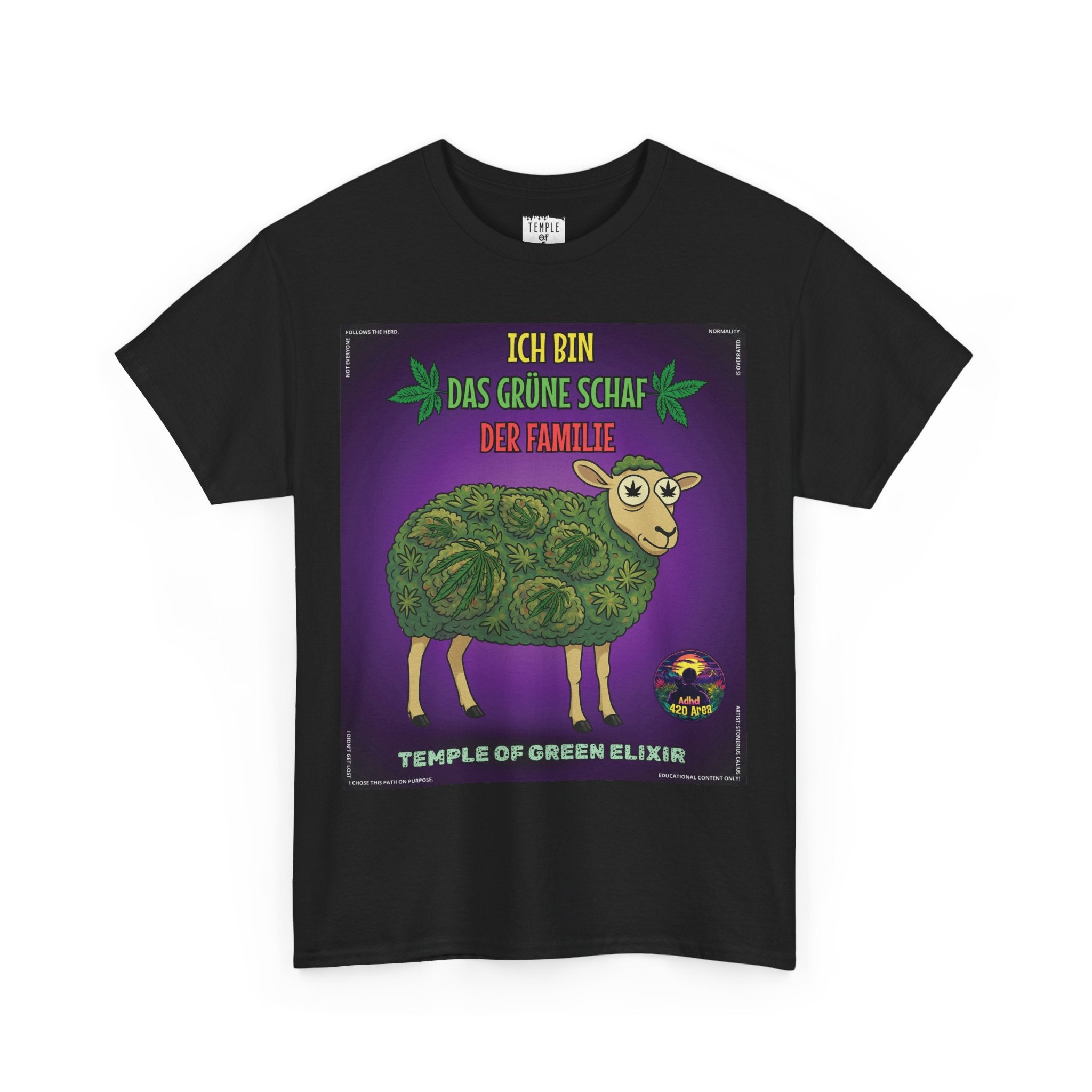 Temple of Green Elixir – Das grüne Schaf | T-Shirt