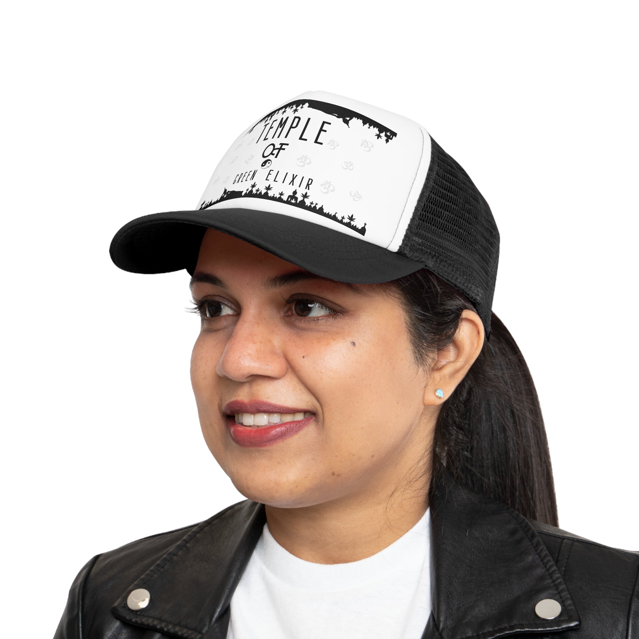 Temple of Green Elixir - White Logo | Cap