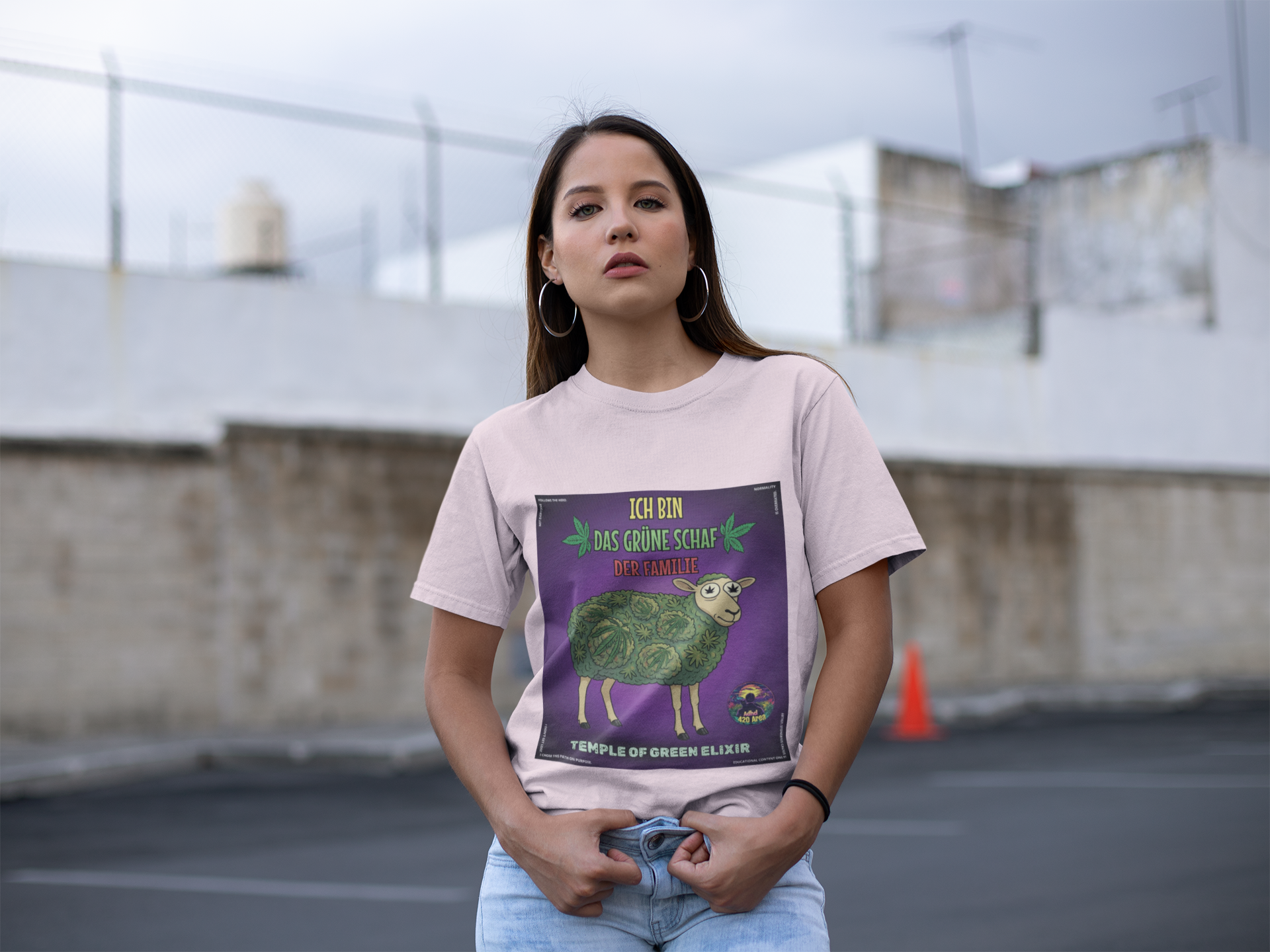 Temple of Green Elixir – Das grüne Schaf | T-Shirt