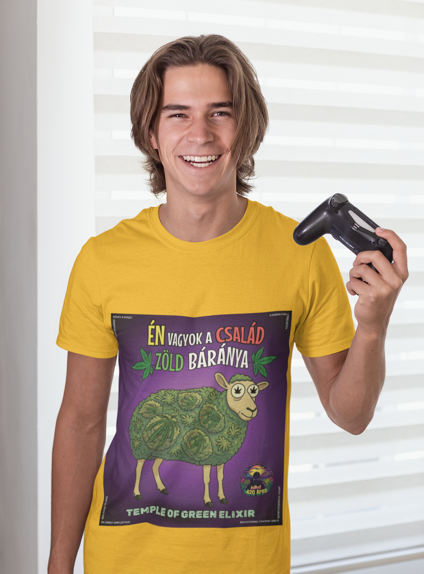 Temple of Green Elixir – Zöld bárány | T-Shirt