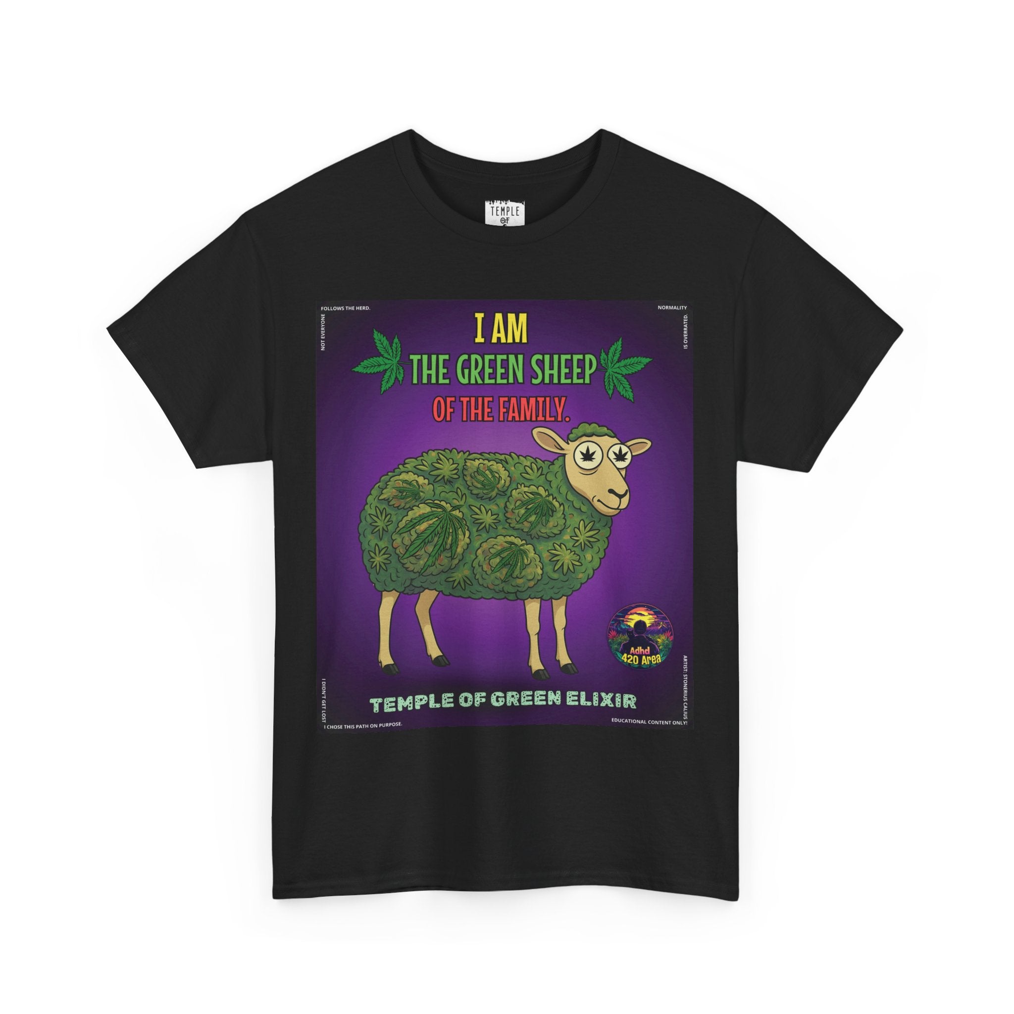 Temple of Green Elixir – The Green Sheep | T-Shirt