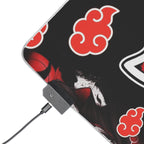 LED Gaming Mouse Pad — Itachi Akatsuki Vibe
