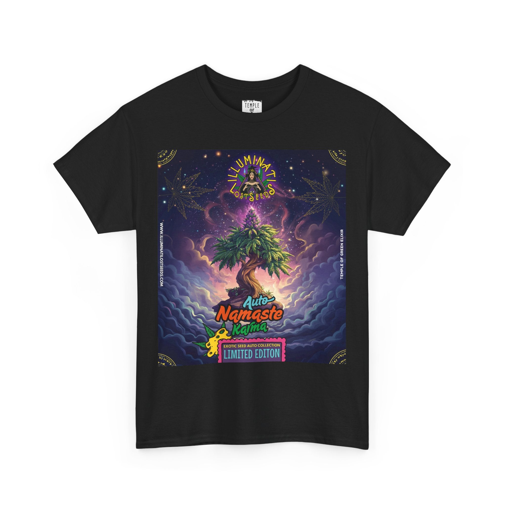 Temple of Green Elixir – Namaste Karma | T-Shirt