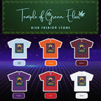 ADHD 420 Area Temple of Green Elixir Edition T-shirt Color chart:
Hell Blau, Orange, Bordou, Lila, rot, weiss