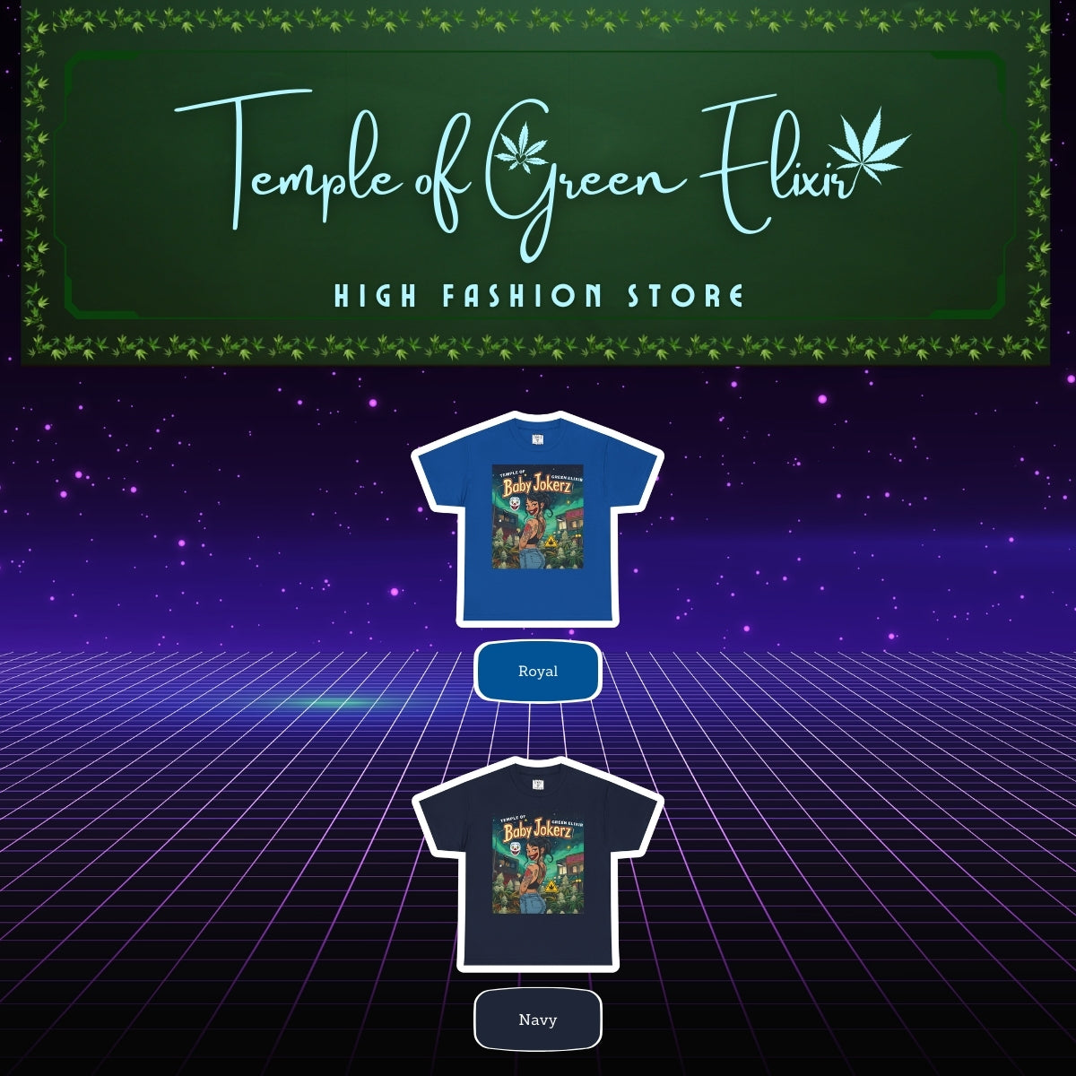 Baby Jokerz T-shirt Color chart:
blau, dunkelblau