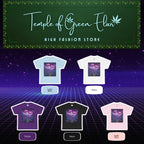 Free Tibet T-shirt color chart:
Hellblau, Weiß, Lila, Schwarz, Hellrosa