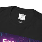 Temple of green Elixir Drucklabel in der innerseite von schwarzem Free Tibet  T-shirt
Das eingenähte Label im Nackenbereich zeigt nicht nur die Größe (L), sondern auch, dass unser T-Shirt aus 100% reiner Baumwolle besteht und unter fairen Bedingungen in der Dominikanischen Republik hergestellt wurde.﻿