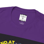 Temple of green Elixir Drucklabel in der innerseite von lila Marshmallow OG T-shirt