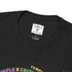 Temple of green Elixir Drucklabel in der innerseite vom schwarzen Peyote Critical T-shirt