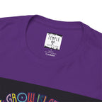 Temple of green Elixir Drucklabel in der innerseite vom lila Rainbow Sherbert 11 T-shirt