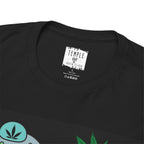 Temple of green Elixir Drucklabel in der innerseite vom  ha mar szivas az elet T-shirt